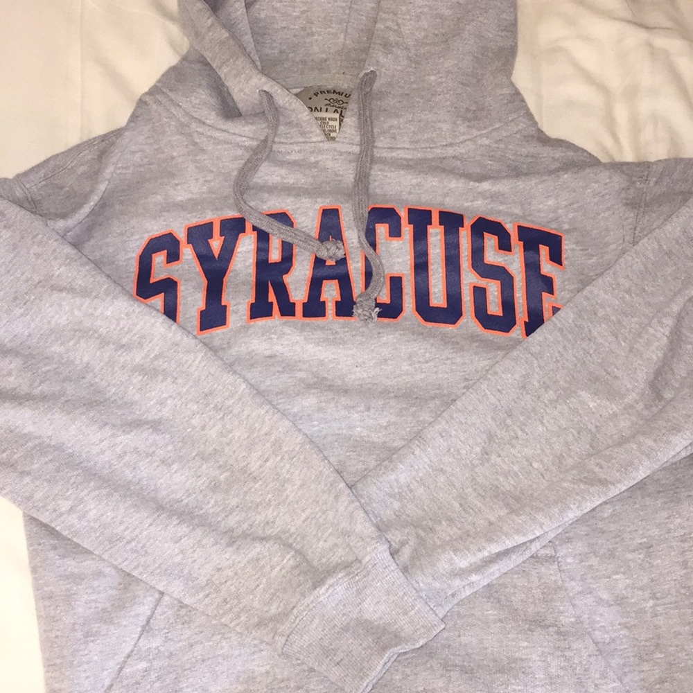 Syracuse light weight grey sweatshirt